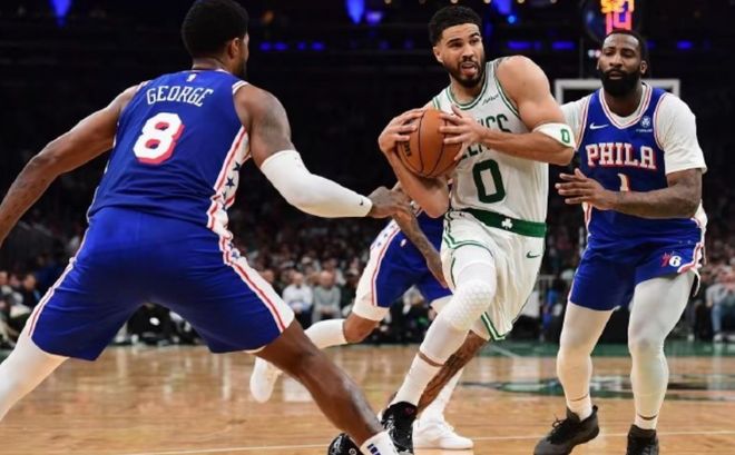 塔图姆复出率队大胜76人 凯尔特人季后赛首战告